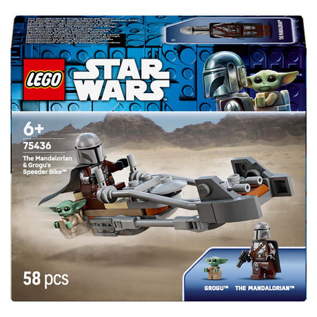 Lego Star Wars 75436 Le speeder bike de Mandalorian et Grogu