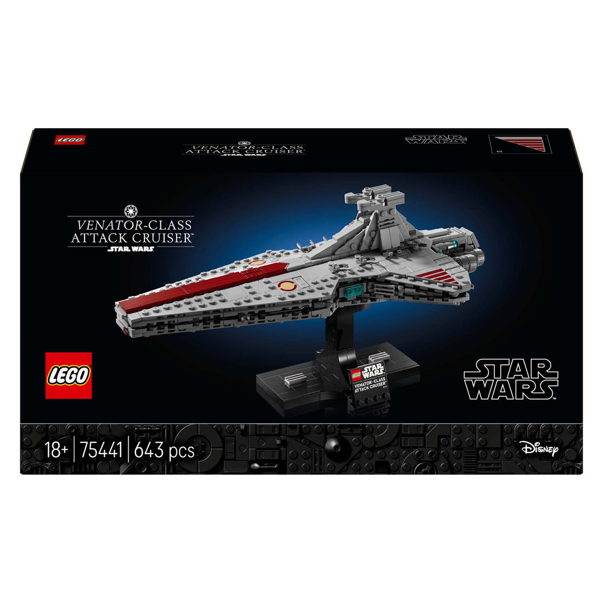Lego Star Wars 75441 croiseur d'attaque de classe Venator