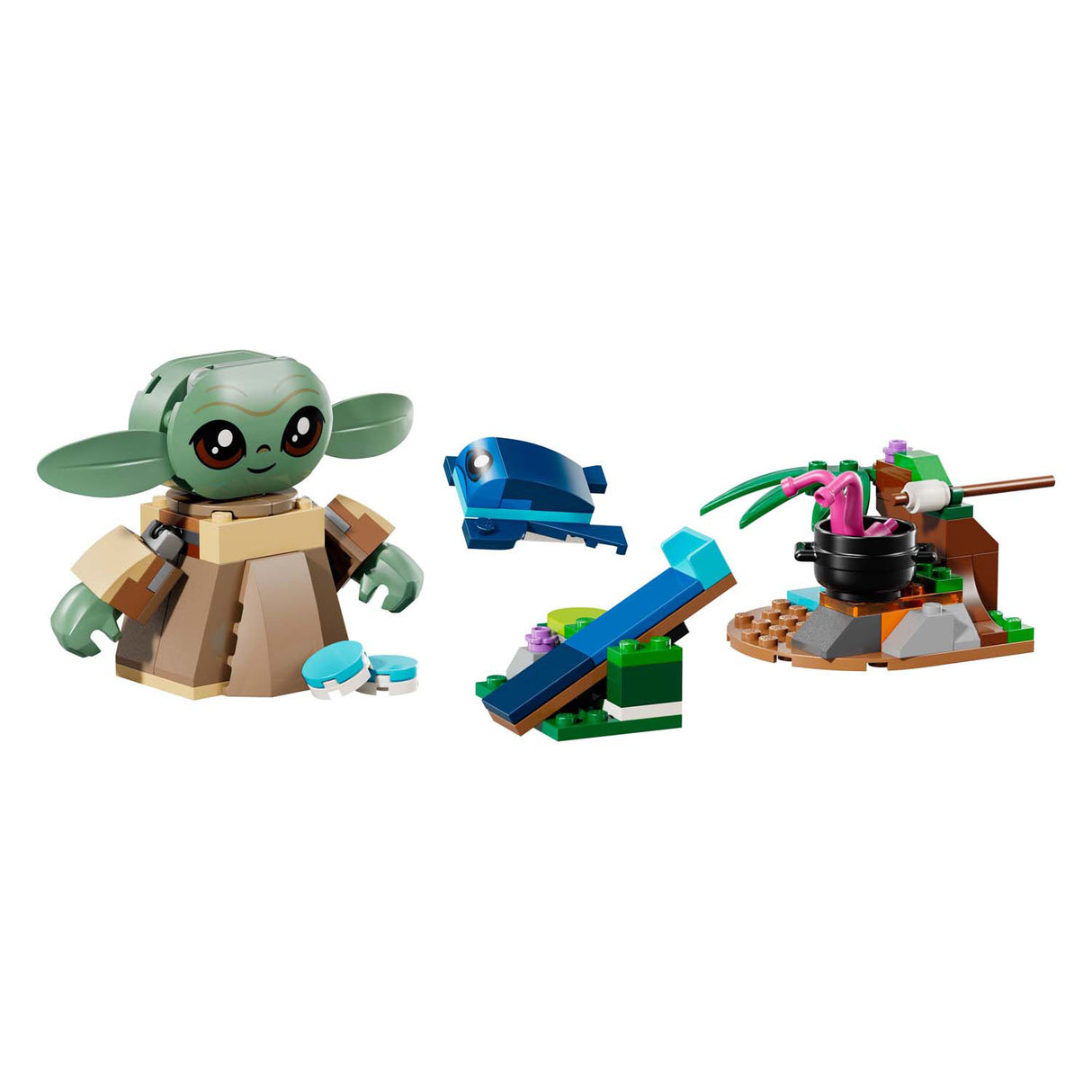 Lego star wars tm 75443 La maison de Grogu | 2 pièces