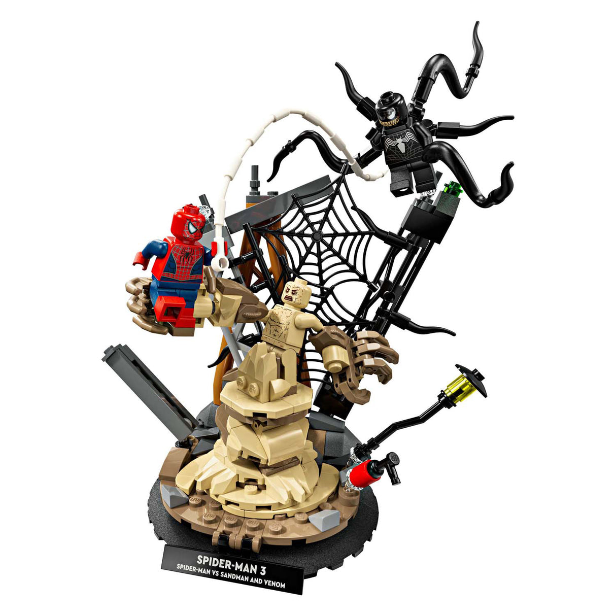 Lego 76334 Super Heroes Marvel Ultimate Battle : Spider-Man contre l'homme de sable