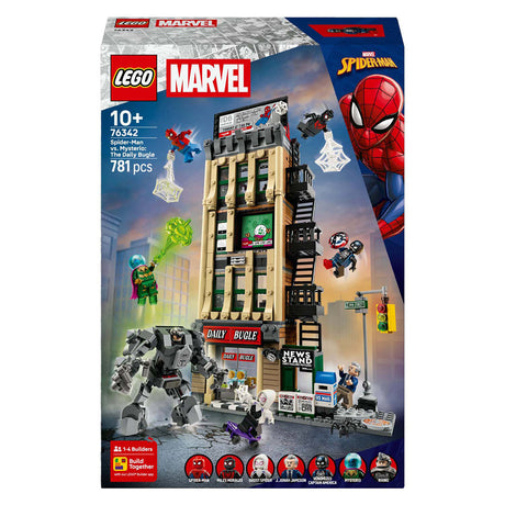 Lego super heros 76342 marvel spider-man contre mysterio : le clairon quotidien
