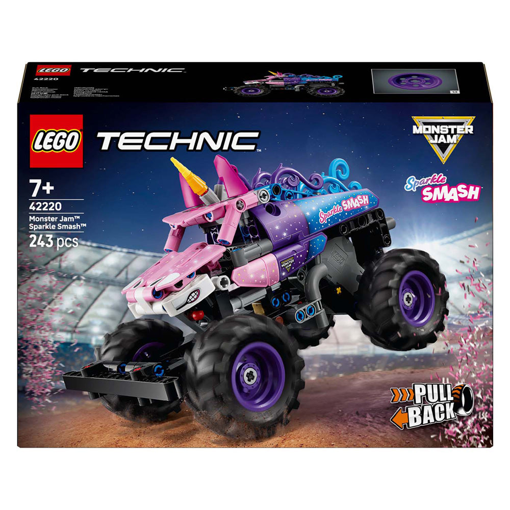 Lego Technic 42220 Monster Jam Sparkle Smash Pull Back