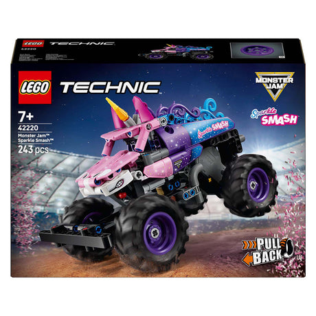 Lego Technic 42220 Monster Jam Sparkle Smash Pull Back