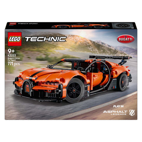 Lego technic 42222 bugatti chiron hypercar pur sport
