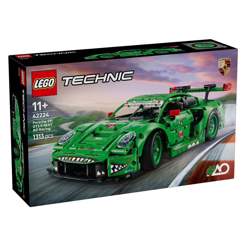 Lego technic 42224 porsche 911 gt3 r rexy ao voiture de course