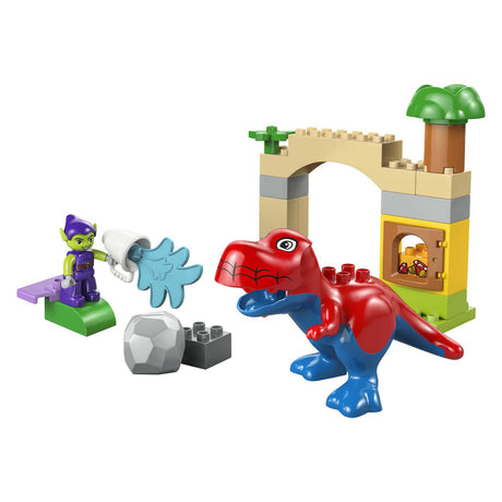 Lego Duplo 10463 Le dinosaure Spidey Rex contre le gobelin vert