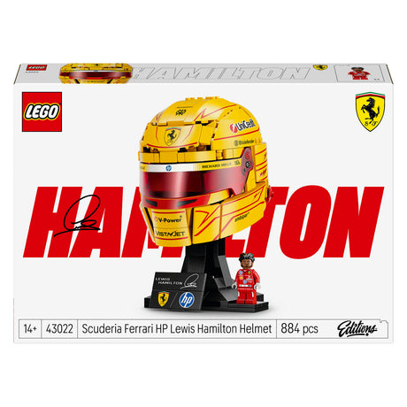Casque HP Scuderia Ferrari Editions Lego par Lewis Hamilton - 43022