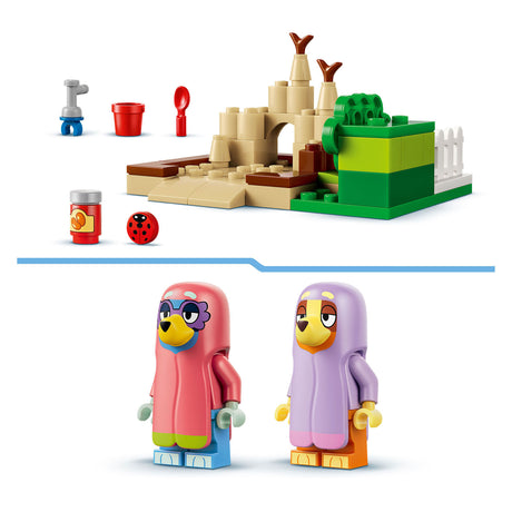 Lego bluey oma's met bingo en bluey bouwpakket met speelgoed voor kinderen 11216