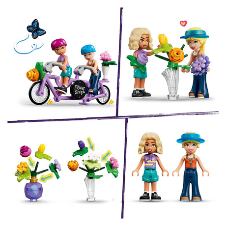 Lego friends creatieve bloemenwinkel bouwpakket voor kinderen met bloemen en speelgoedwinkel 42693
