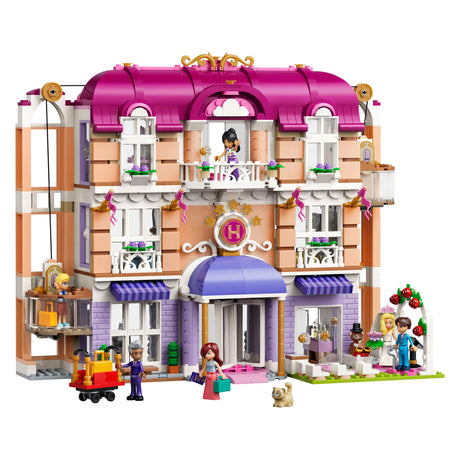 Lego friends heartlake city grand hotel speelgoed met dieren figuren en poppetjes 42704