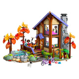 Lego friends gezellige boshut in de herfst speelgoed met dieren figuren en poppetjes 42705