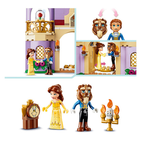 Lego ǀ disney princesse le château enchanté de la belle et la bête kit de construction pour enfants 43289