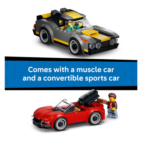 Kit de construction de voiture Lego City Car Wash pour enfants à partir de 6 ans 60497