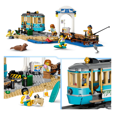 Lego city 60506 tramway de plage classique