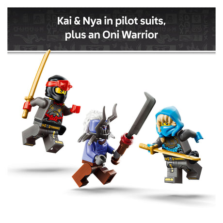 Lego Ninjago, les deux robots imposants, kit de construction pour enfants avec figurines d'action 71870