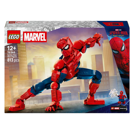 Lego ǀ marvel spider-man heldenfiguur bouwpakket voor kinderen met actiefiguur 76346