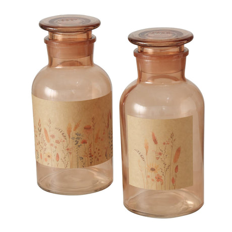 Boltze home apothicaire bouteille kornelia h22cm verre