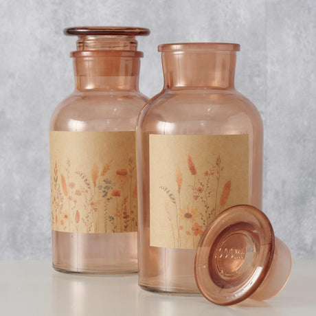 Boltze home apothicaire bouteille kornelia h22cm verre