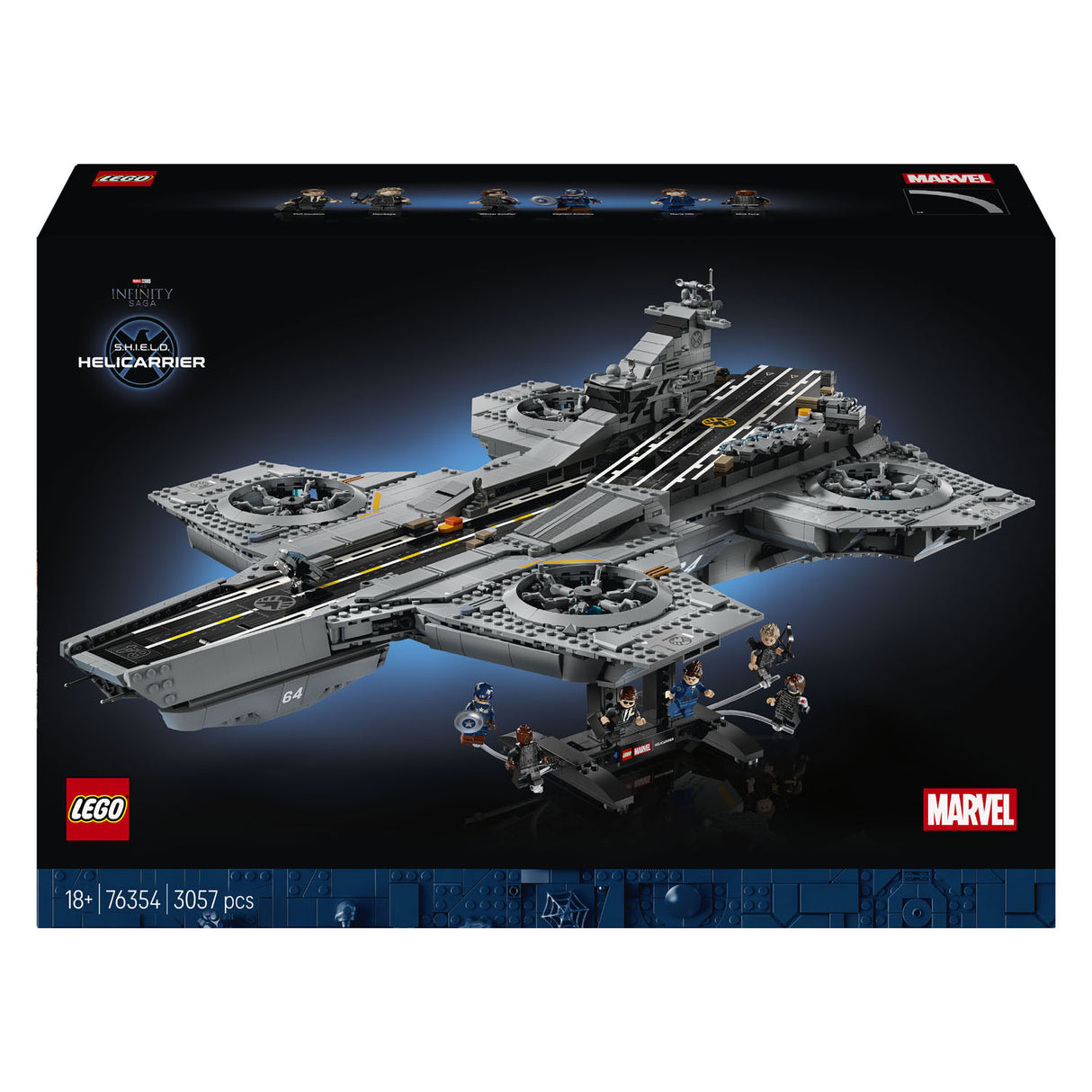 Lego ® marvel s.h.i.e.l.d. helicarrier - 76354