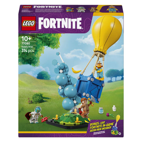 Kit de construction de jeu Lego Fortnite Supply Drop avec jouets pour enfants 77080