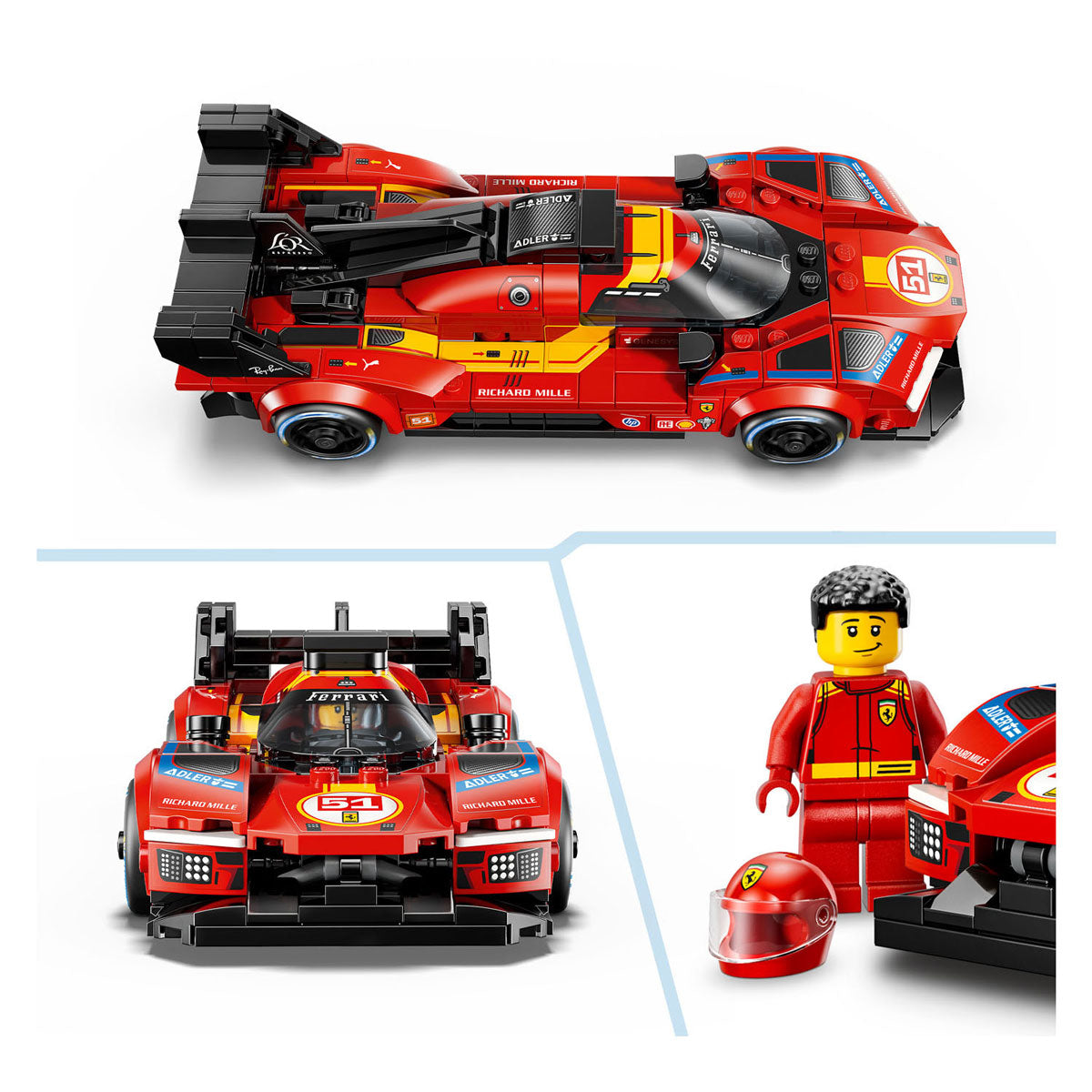 Lego Champions de vitesse 77261 Ferrari 499p