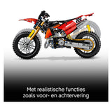Lego technic ducati desmo450 mx factory motor speelgoed voor kinderen 42238