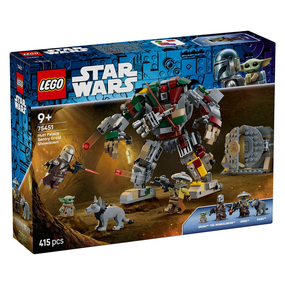 Lego star wars 75451 paleis van de hutt sentry droid confrontatie