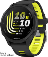 Garmin forerunner 170 - gps multisport smartwatch | black amp yellow