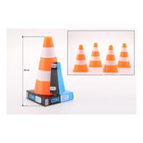 Johntoy sports pylônes actifs orange blanc, 4 pcs.