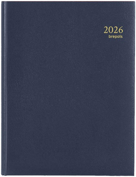 Agenda Brepols timing semaine nl 2026 lima bleu