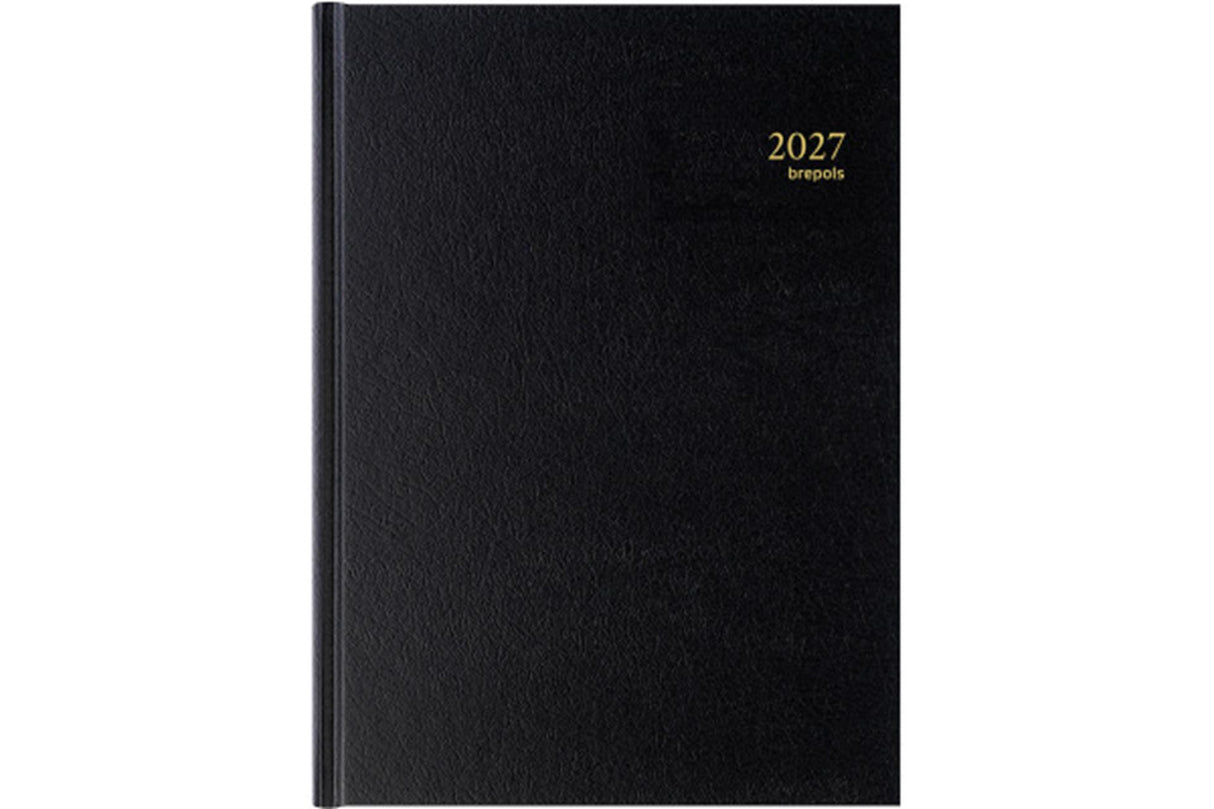 Agenda bremax 1jour2page santex 2026 noir