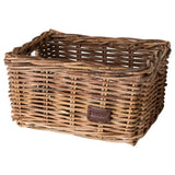 Fastrider zeno rotan fietsmand - bruin - 8l - handgemaakt