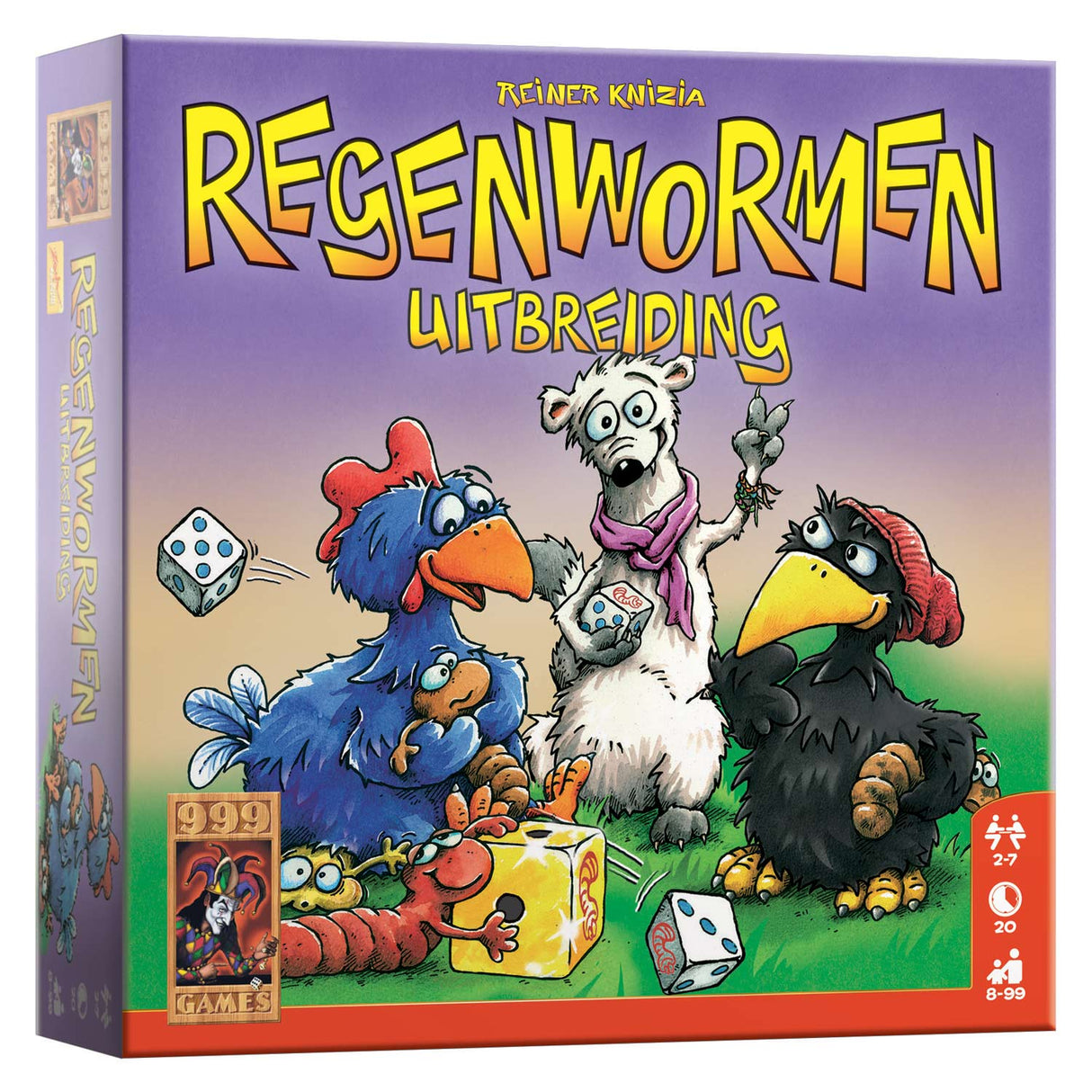 999games Dobbel game Earthworms: Expansion (NL)