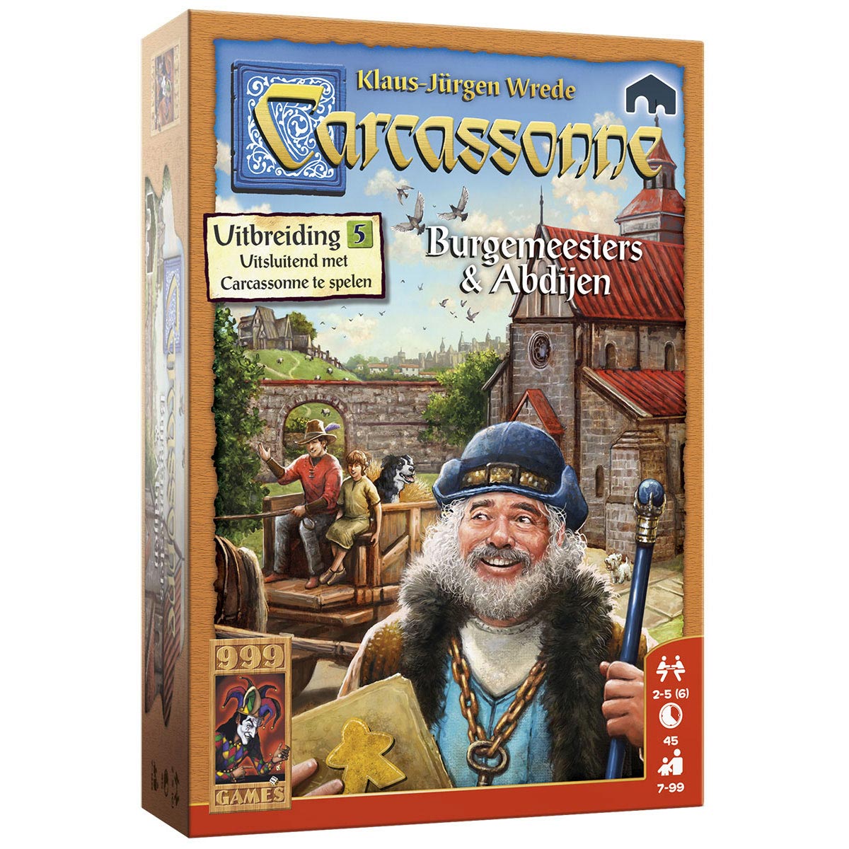 999Games Carcassonne Mayors and Abbeys desková hra