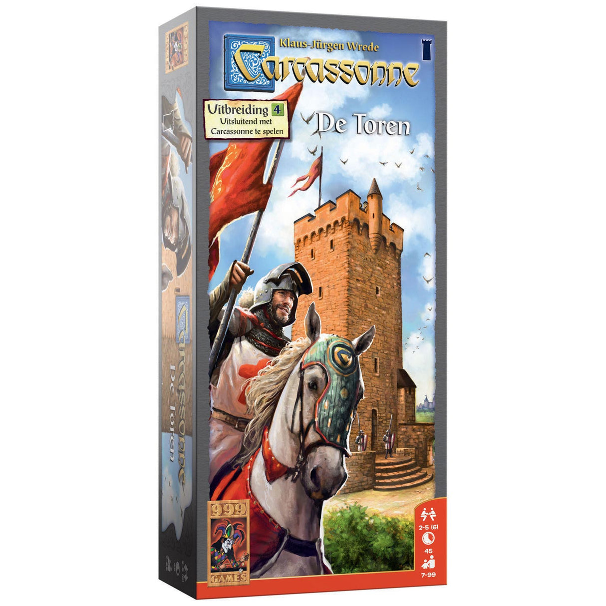 999Games Carcassonne De Toren Bordspel