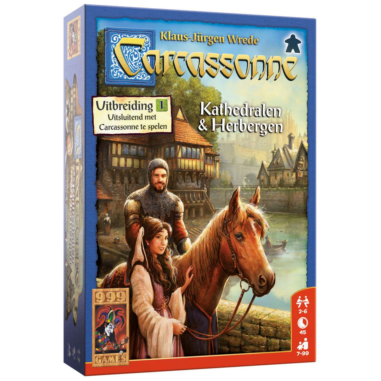 999games Carcassonne Cathedrals Handle