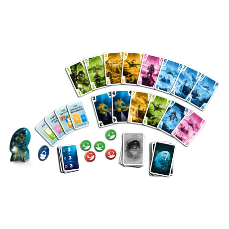 999 matchs 999 jeux de Crew Mission Diepzee Card Game