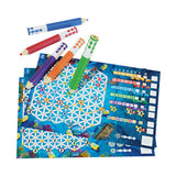 999games 999 jeux - pioche - riffing - jeu de dés - dés avec crayons - feuilles de pointage de 3 niveaux différents - jeu de société - jeu familial - petit cadeau - contient les règles du jeu en NL et EN