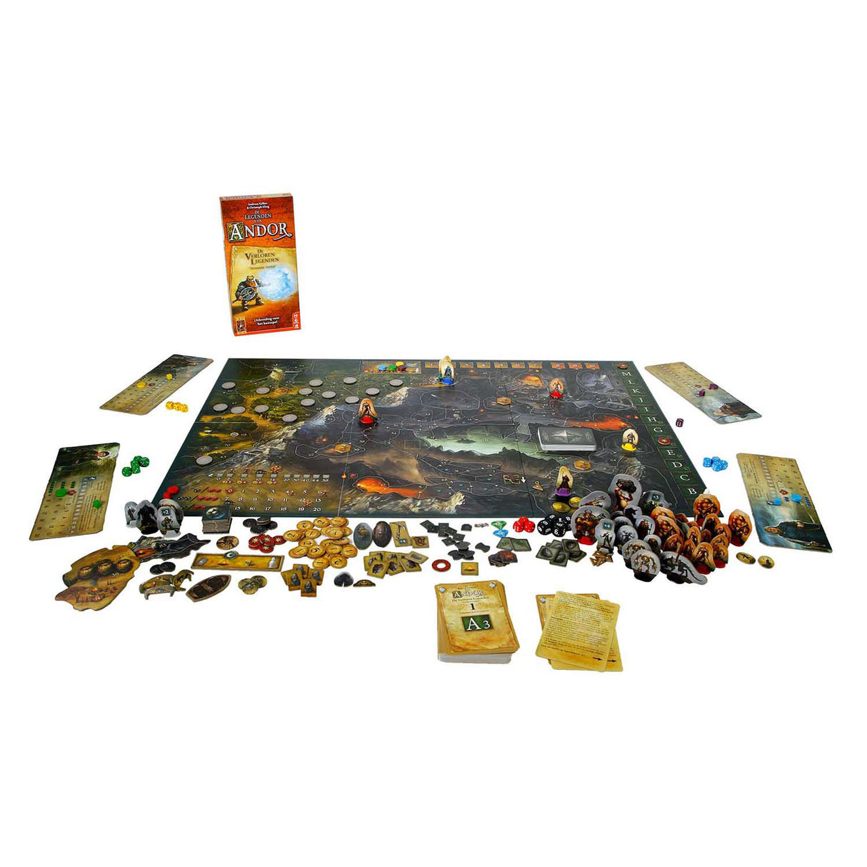 999games 999 games andor : les légendes perdues : jeu de société d'extension des temps sombres