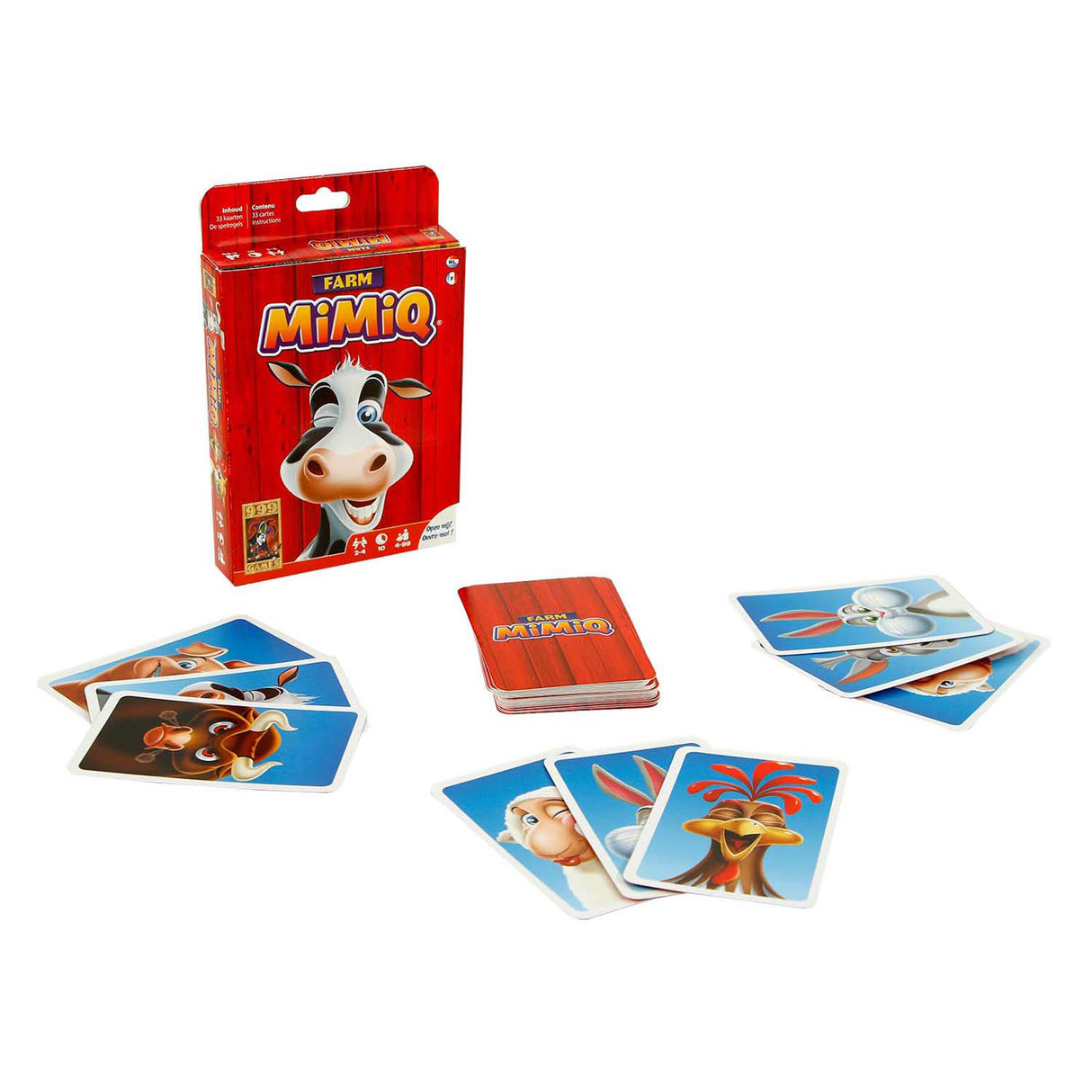 999games 999 jeux jeu de cartes de la ferme Mimiq