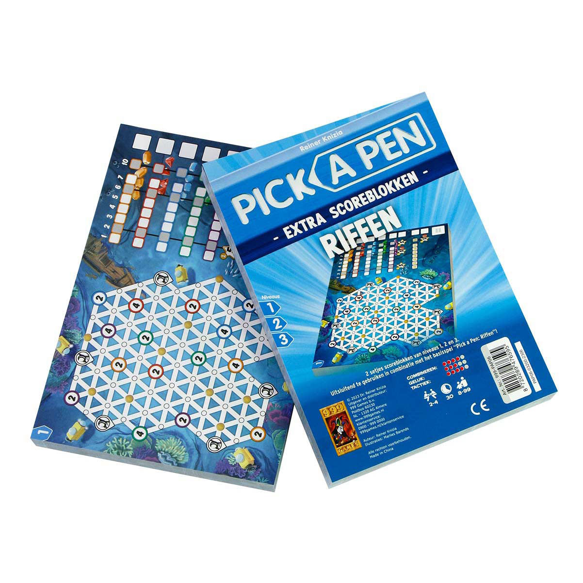 999games 999 jeux Pick a Pen Reefs, 2 pcs.