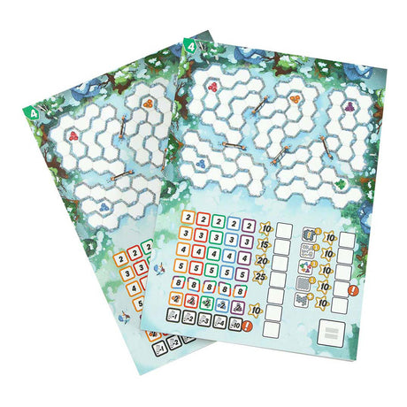 999games 999 jeux Choisissez un jardin enclos : saisons niveau 4,5,6 blocs de score, 2 pcs.