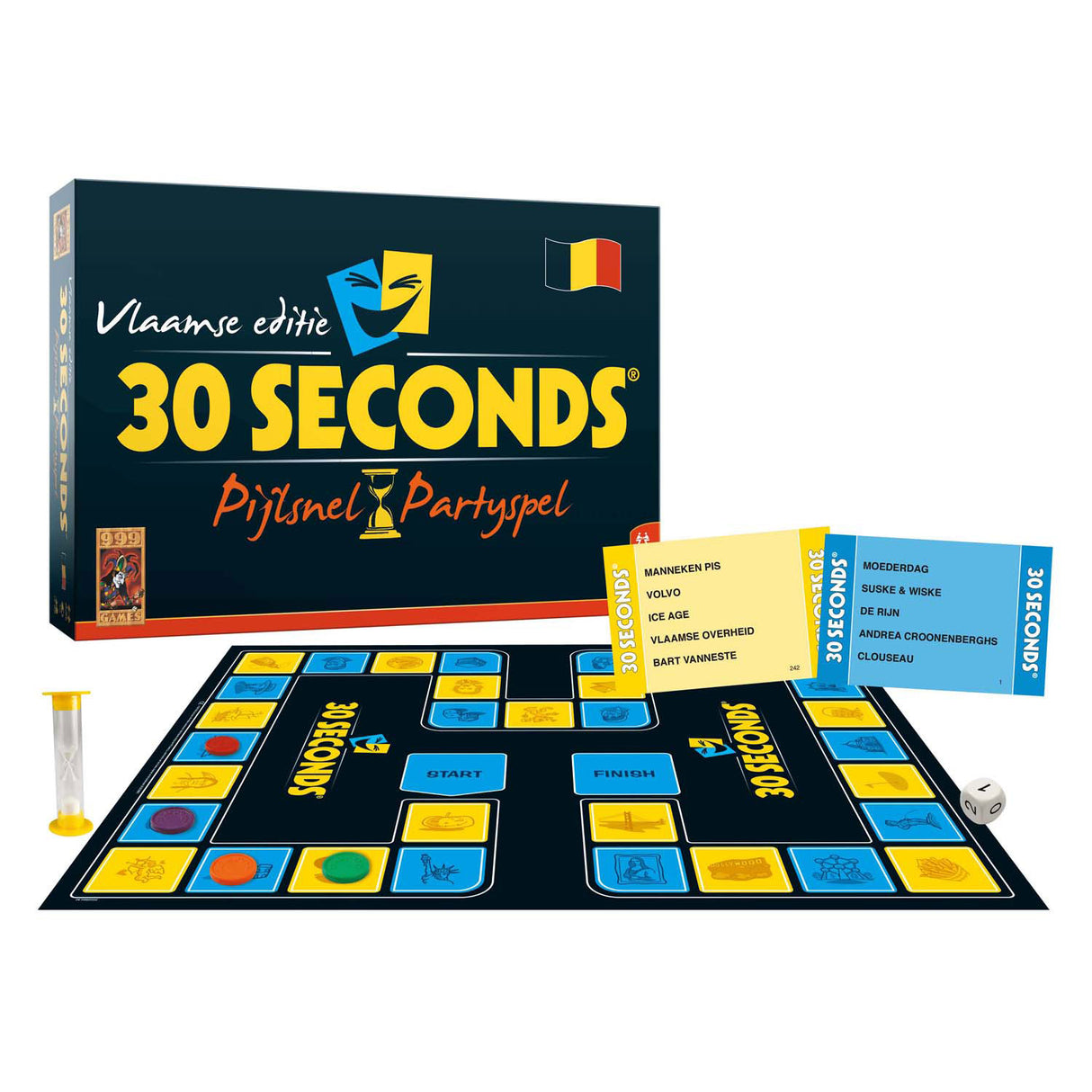 999games 999 jeux 30 secondes jeu de société édition flamande