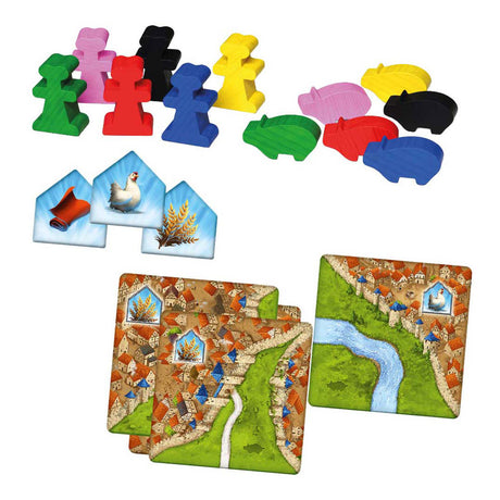 999games 999 games extension marchands constructeurs de carcassonne