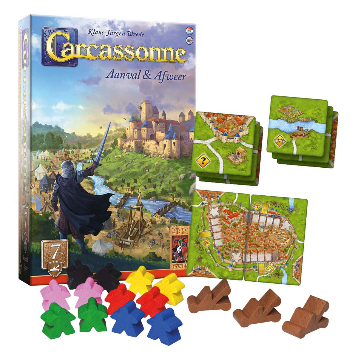 999games 999 jeux extension de défense attaque de Carcassonne