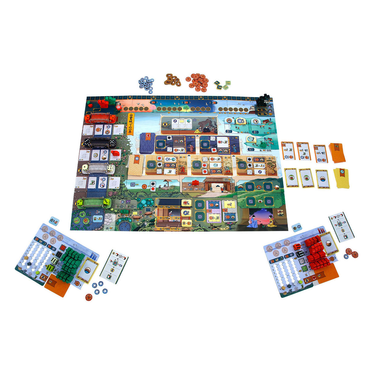 999games 999 games le château blanc de himeji : jeu de société d'extension matcha (extension, néerlandais, 1 à 4 joueurs, 80 minutes, à partir de 12 ans)