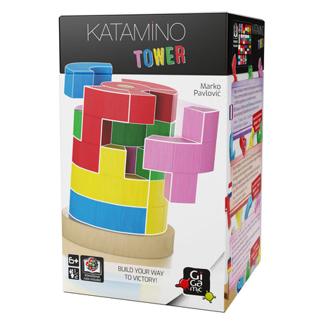 999games gigamic - tour Katamino - expérience de puzzle 3D