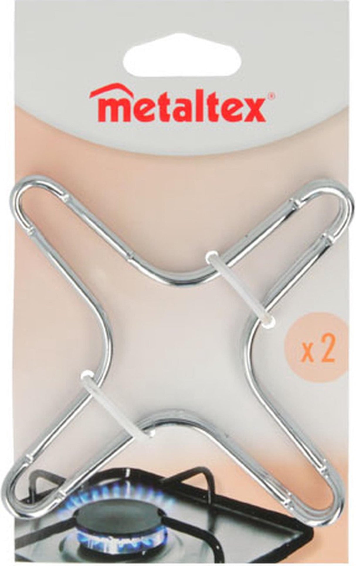 Réducteur d'incendie à gaz Metaltex, lot de 2 pièces