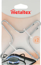 Réducteur d'incendie à gaz Metaltex, lot de 2 pièces