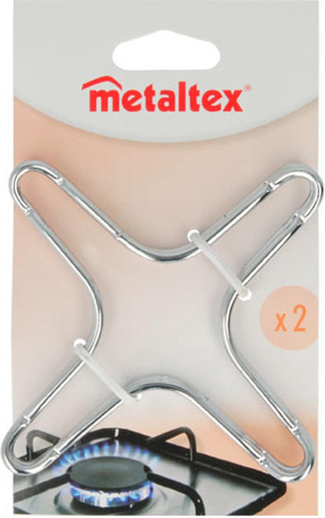 Réducteur d'incendie à gaz Metaltex, lot de 2 pièces